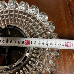 【昭和レトロ】クリスタルクロックの画像