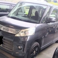28万、応談可、さらに値下げ😭 スズキ スペーシア カスタム TS ターボ車※最上級グレード 両側電動スライドドア スマートキー×2 車検(R8/08/29)、令和7年度税金込み、タイミングチェーン、エアコンoK。応談可      の画像