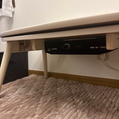 こたつ付きテーブル