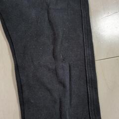 130cm 黒パンツ２点セットの画像