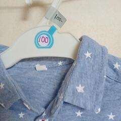 お星様キッズ子供 シャツ 100cm 150円の画像