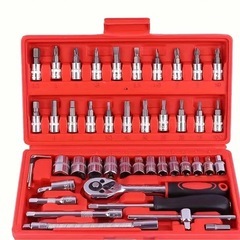 NO222未使用品　46PEACEラチェット工具セット
