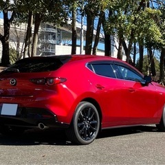 ★SKYACTIV-X★2023年式MAZDA3ファストバック「Xプロアクティブツーリング」4WDバーガンディレザーBOSEサウンドシステムの画像