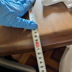 回転椅子6脚ダイニングセットの画像