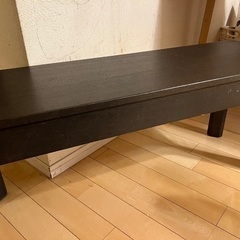 ベンチ（こげちゃ〜黒）