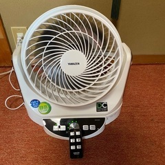 山善リモコン付き扇風機14年製の画像