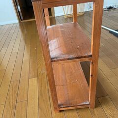 木製棚無償でお譲りします。の画像