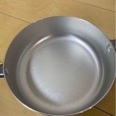 ガス専用 両手鍋 アルミ鍋の画像