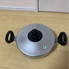 ガス専用 両手鍋 アルミ鍋