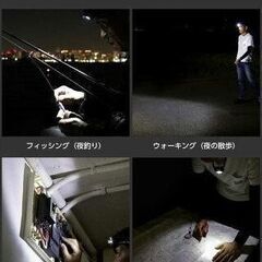 *愛用者続出★ LED ヘッドライト 53g 防水 充電式 一発点灯・消灯の画像