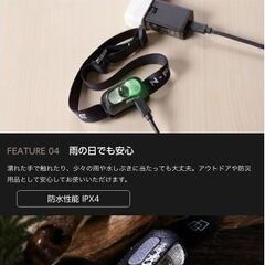*愛用者続出★ LED ヘッドライト 53g 防水 充電式 一発点灯・消灯の画像