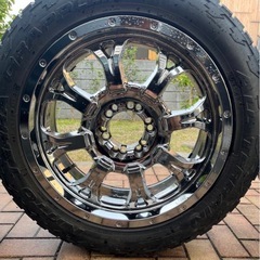 ランクルに‼️FUEL OFF-ROAD  20インチホイール 4本セット オールシーズンタイヤ！ランクル/ランドクルーザー/プラド  の画像