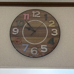 (決まりました)壁掛け時計