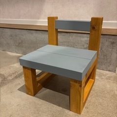 子供椅子　DIY  ハンドメイド　2脚目の投稿