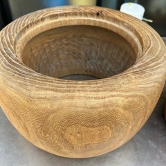 木製の火鉢　レトロ
