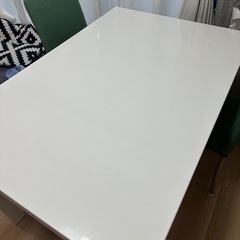ダイニングセット⭐︎ホワイト美品の画像
