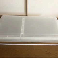 【無料】半透明衣装ケース　大