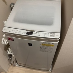 シャープ縦型洗濯乾燥機 8kges-PX8E (大起) 北花田の生活家電