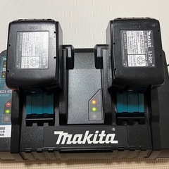 【急速充電器】マキタ純正DC18RD　2本同時急速充電