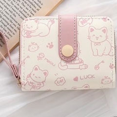 更にお値引き20%OFF❣️🐈猫ちゃん好きな方🐈猫ちゃん柄財布👛