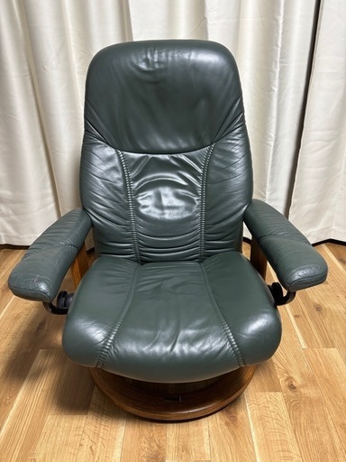 EKORNES エコーネス　グリーン　オットマン無し　S