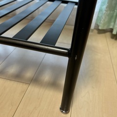 本日5/26.0時取下げ‼️うんこちゃん家具 元値3万 ヴィンテージ風木製ローテーブルの画像