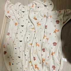 【取引中】3枚セットスワドル 100%天然コットン
