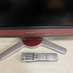 【決まりました】【無料】シャープ　AQUOS テレビ　32型の画像