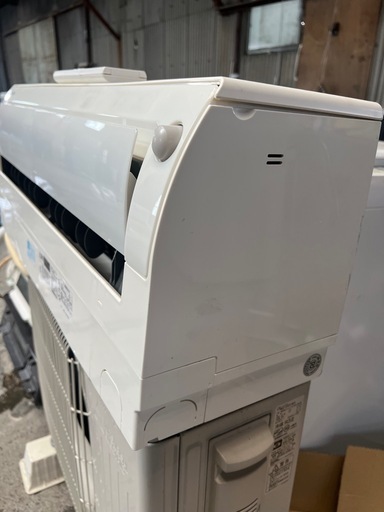 ?三菱ルームエアコン2.2kw✓取り付け込み?保証あり?配達可能の通販 