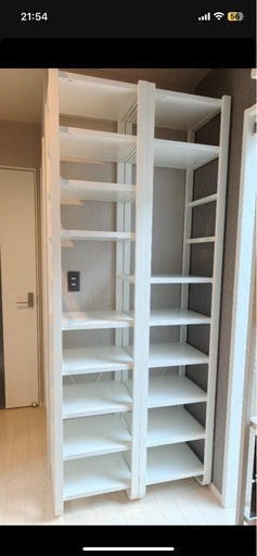 IKEA イケア ELVARLI エルヴァーリ収納システム 棚 2個セット