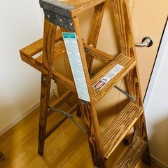 木製アンティークラダー（値下げ）の画像