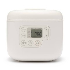 【無印良品】3合炊き炊飯器 MJ-RC3A 