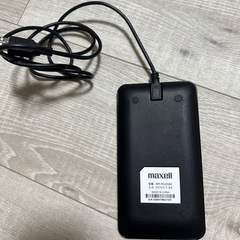 Maxell Qi対応ワイヤレス充電器の画像