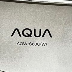 洗濯機　アクア　縦型6Kg　今週末までに取りに来られる方の画像