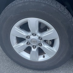 中古
トヨタプラド ホイール 150系 前期 純正 アルミホイール