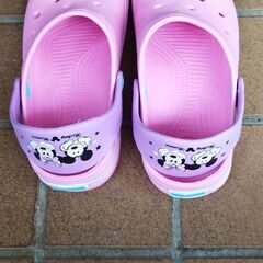 【中古品】【美品】子供用サンダル・キッズサンダル【サイズ35】【サイズ22.5cm】【クロックス風】の画像