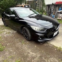 アテンザ 希少なオールブラック ディーゼル車 ドライブレコーダー付き