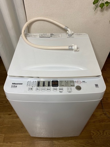 Hisense 2022年 5．5K洗濯機ハロウィンセールスタート 10月31日まで