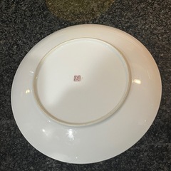 🔴柿の絵の大皿の画像