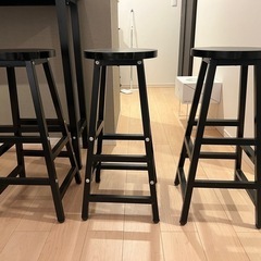 ハイチェア　3個
