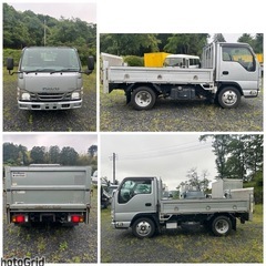 商談可能！H28年いすゞエルフ!AT車！カスタムグレード！新明和製垂直パワーゲート付き！ナビ、テレビ、オートエアコン、バックモニターの画像