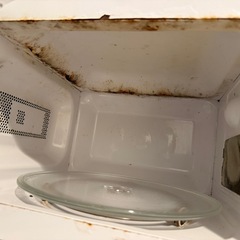 「今週中に問い合わせ無ければ捨てます」電子レンジの画像