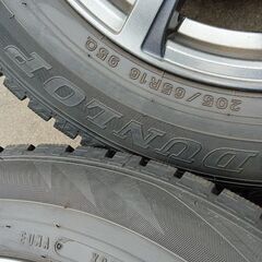 16インチ冬 ヤリスクロス 205/65R16【~90％ 富山】セレナ C28 ヤリクロ アルファード マークX エスティマ クラウン オデッセイ 中古４本 人気のガンメタ色アルミ ユーロスピードの画像