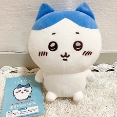 ちぃかわ　おしゃべり　ぬいぐるみ　ハチワレ