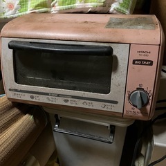 トースター　電子レンジ　DVDデスク
