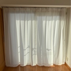 カーテン　　ニトリ、ナフコの画像