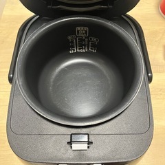 アイリスオーヤマ 分離式IHジャー炊飯器 3合 カロリー計算機能付 2020年製の画像