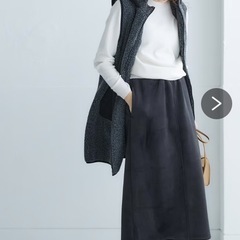 裏フリース暖かスカート・新品の画像