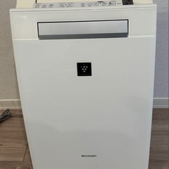 シャープ　加湿空気清浄機　KI-FX55-W ホワイト
