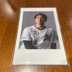 千葉ロッテマリーンズ 小島和哉 シークレットチェキ